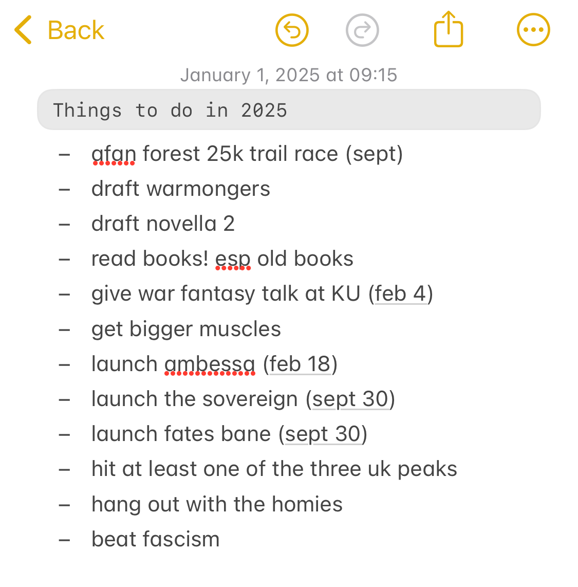 January 2025
