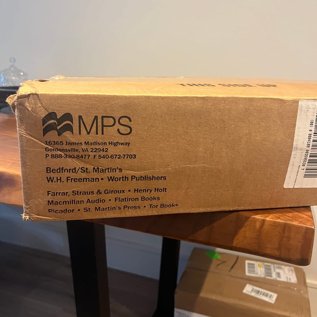 Boxes of Books!