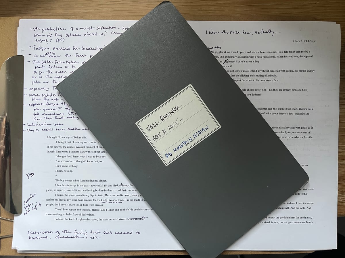 Fell Runner: First Draft Done!