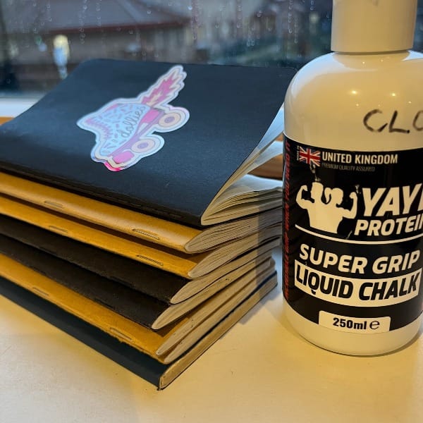 several years worth of progression. chalk for scale?